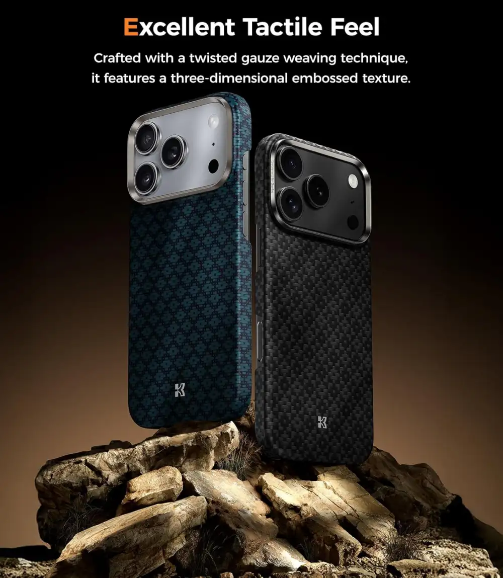 Benks ArmorGrid ArmorAir Kevlar case for iPhone 17 Pro Max