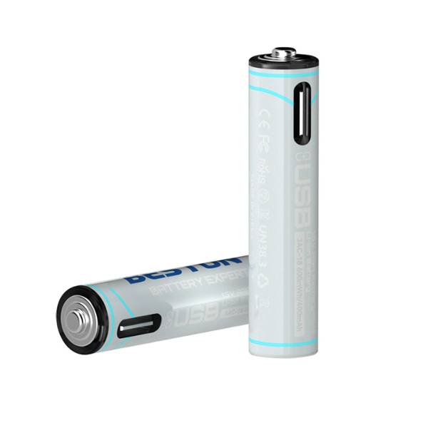 Beston AAA 400mAh 4PCS Lithium Rechargeable Battery 1.5V (Type-C Port)