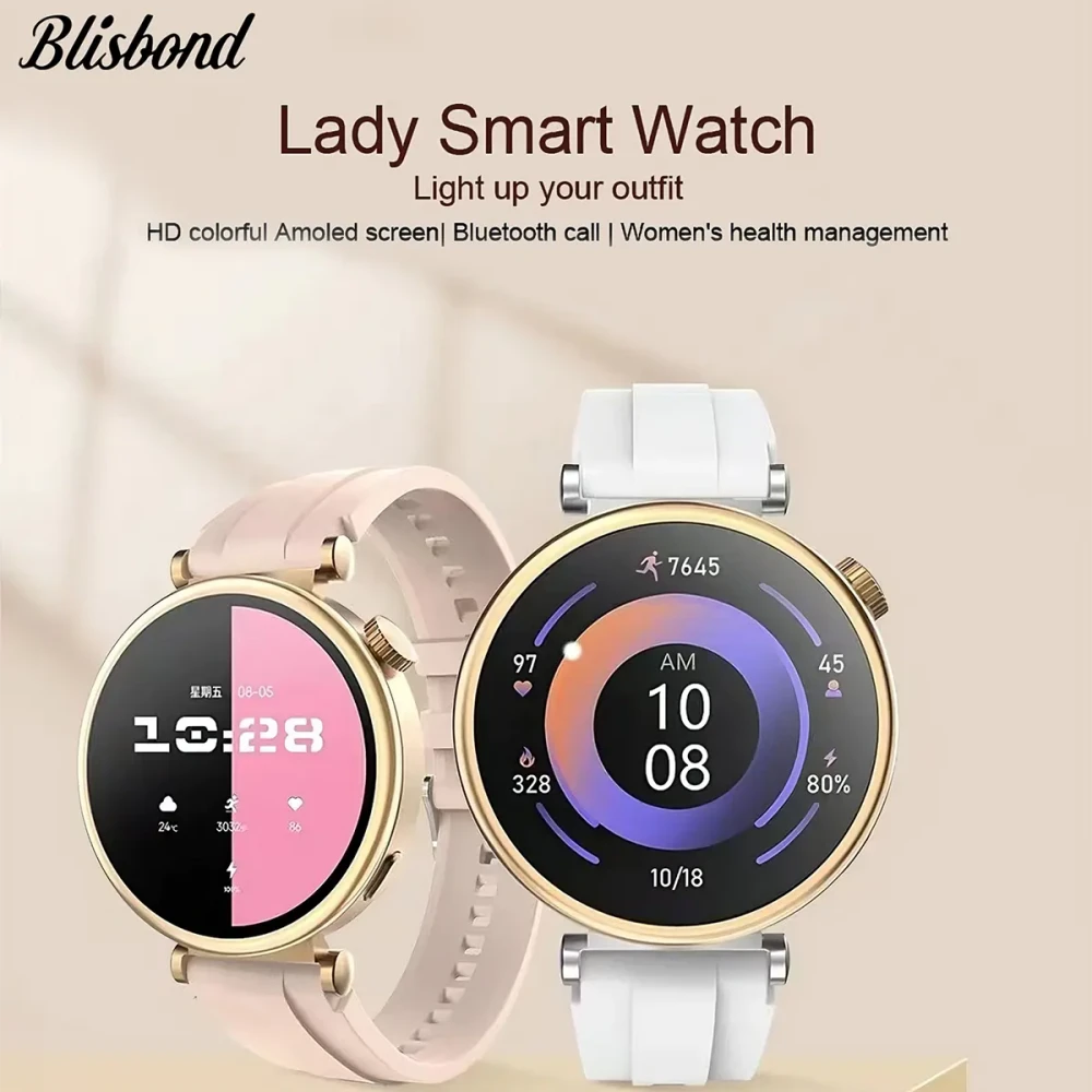 Blisbond Aurora AMOLED Display Smart Watch for Women