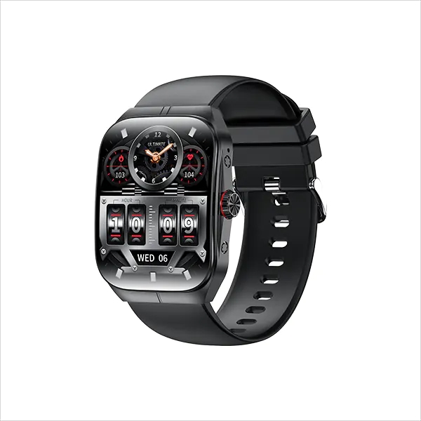 Blisbond Crescent AMOLED Display Smart Watch