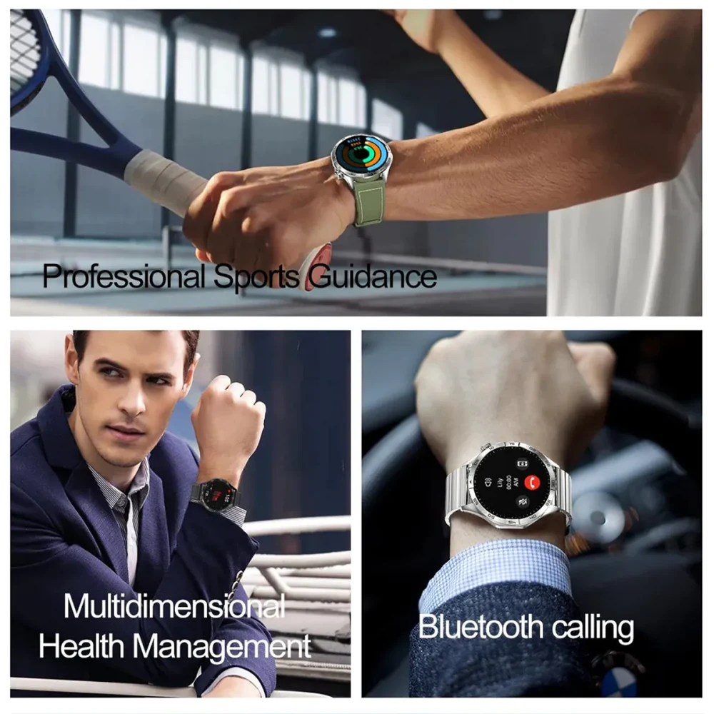 Blisbond Edge AMOLED Display Smart Watch