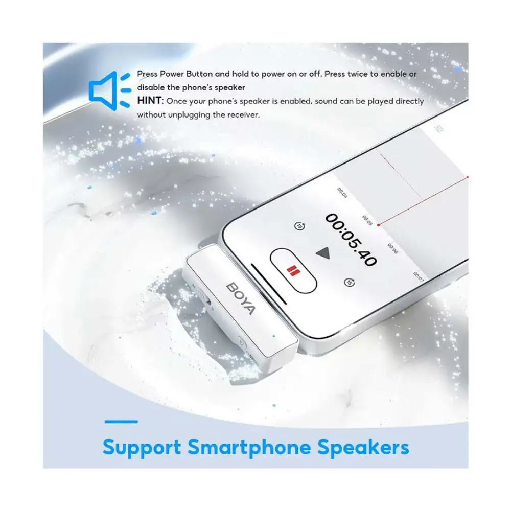 Boya BOYALINK-W All-in-One Compact Wireless Microphone