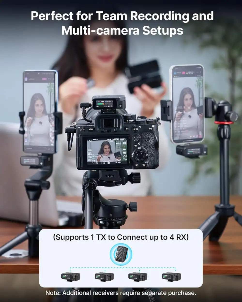 Premium portable wireless mic ideal for Bangladesh creators