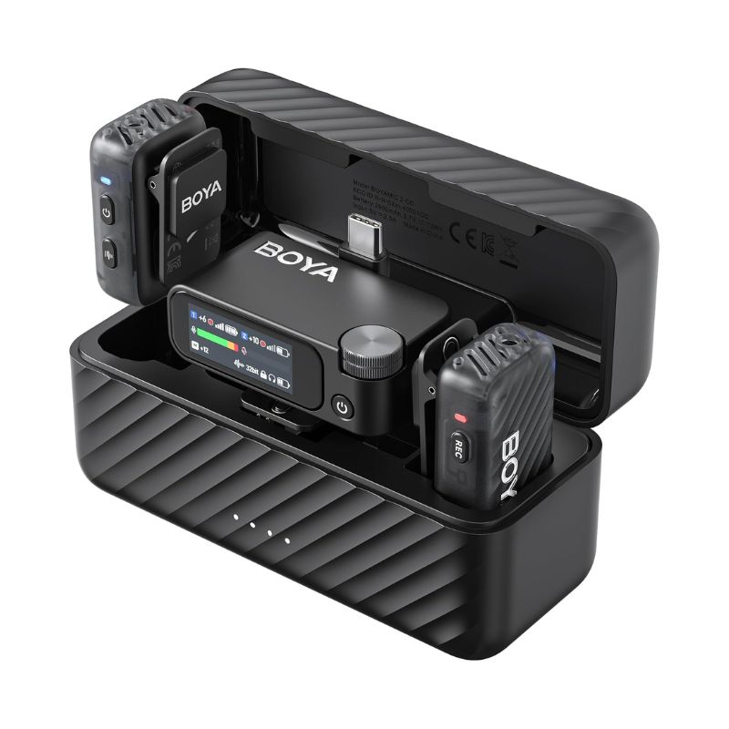 Boya BOYAMIC 2 AI Powered Mini Wireless Microphone