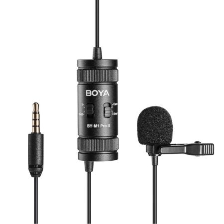 Boya BYM1 Pro II 3.5mm Lavalier Microphone