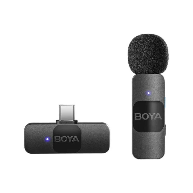 Boya BYV10 2.0 Ultracompact 2.4GHz Wireless Microphone System for Type C Device