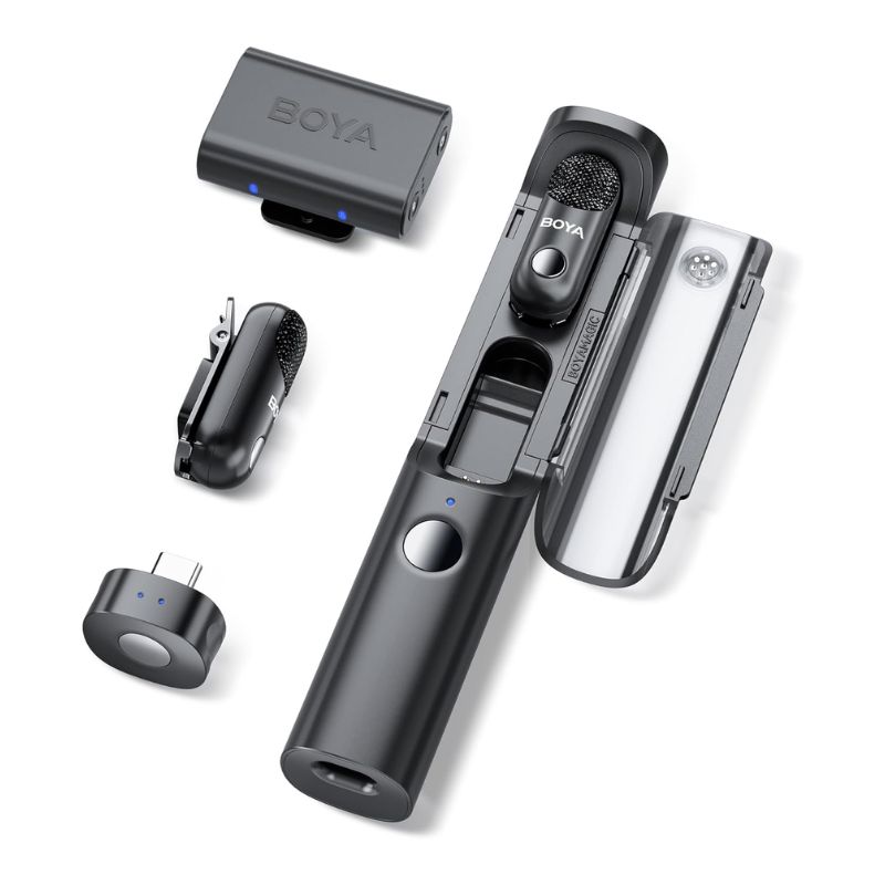 Boya Magic 03 AI Powered Transformable Wireless Microphone