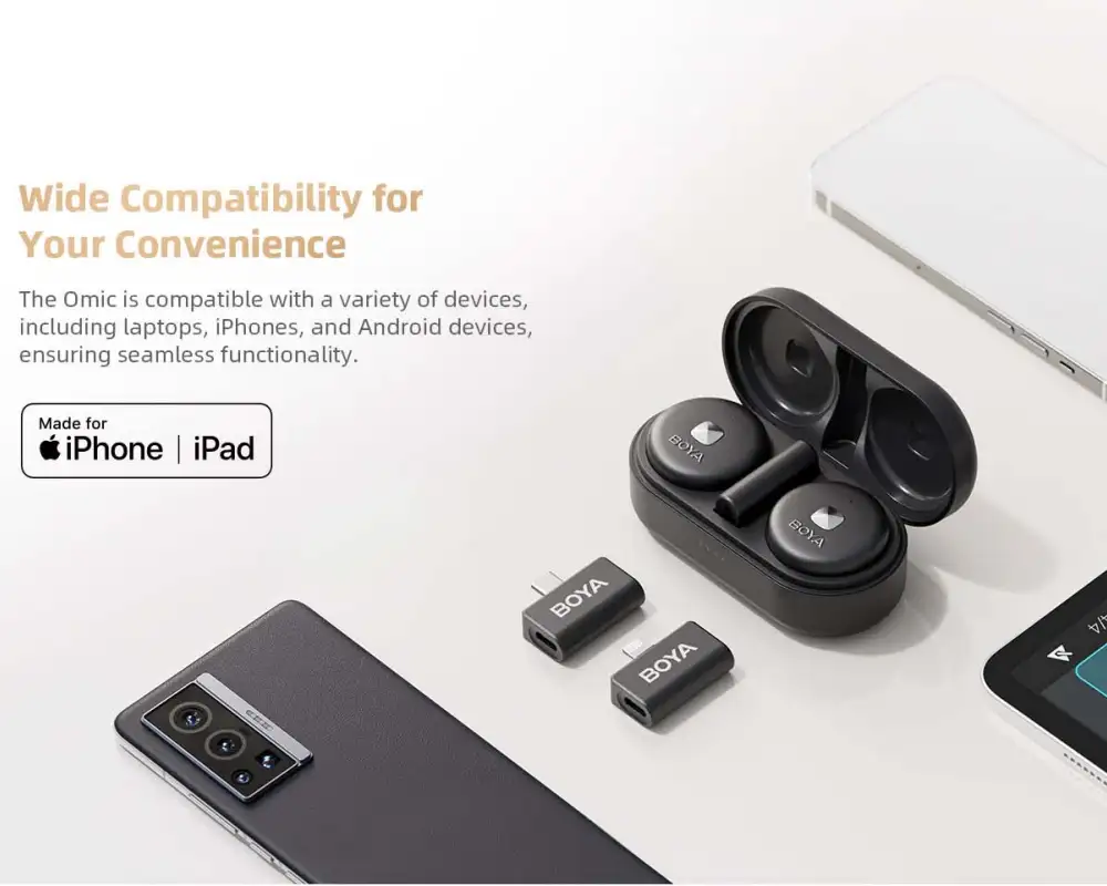 Boya Omic-U Type-C Dual-Channel