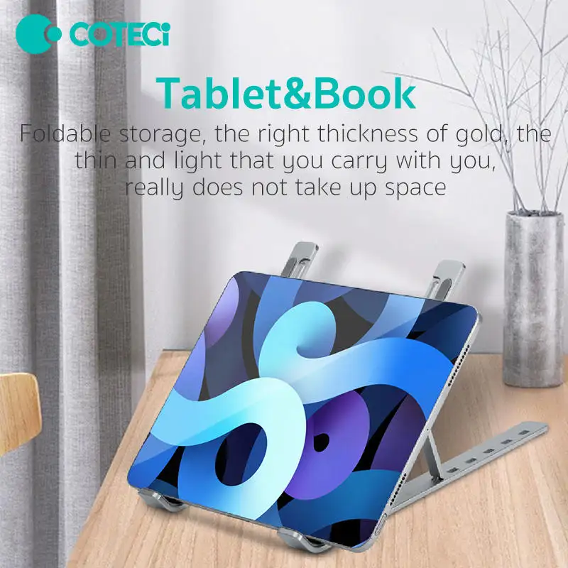 COTECi 52010 Foldable Laptop Stand Aluminum Alloy