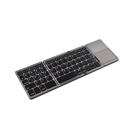 COTECi 63 Key Trifold Ultra Thin Wireless Touchpad Keyboard