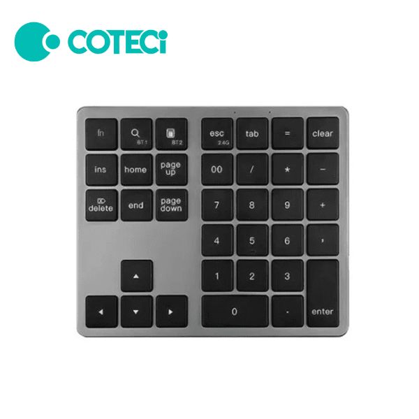 COTECi OF-031 35-Key Mini Wireless Bluetooth Numeric Keypad