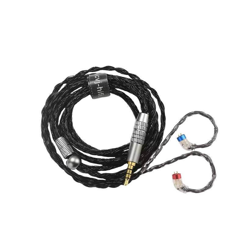 CVJ K24 24 Core 0.78mm Silver Plated Earphones Upgrade Cable