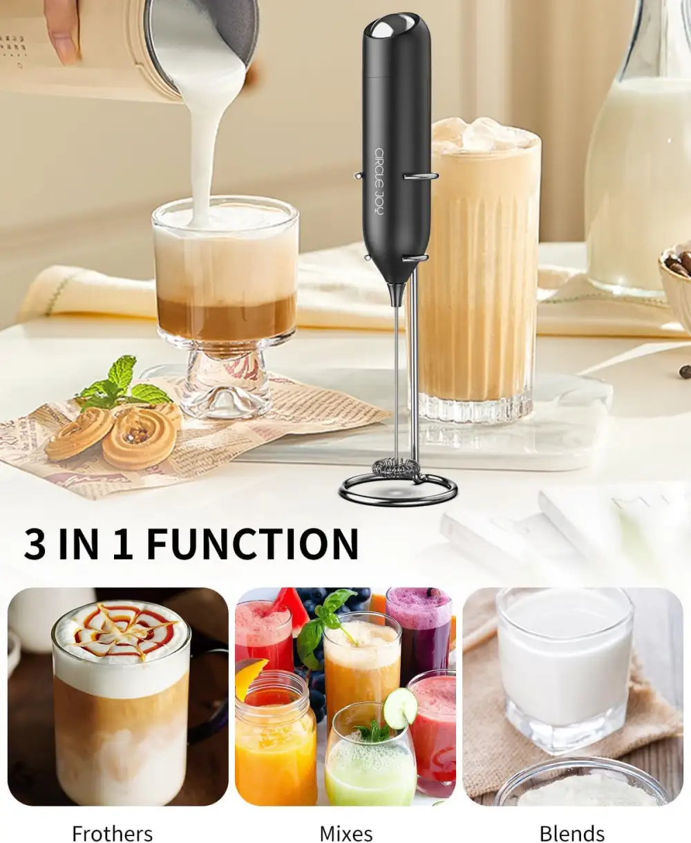 . Fast heating and foaming with elegant design