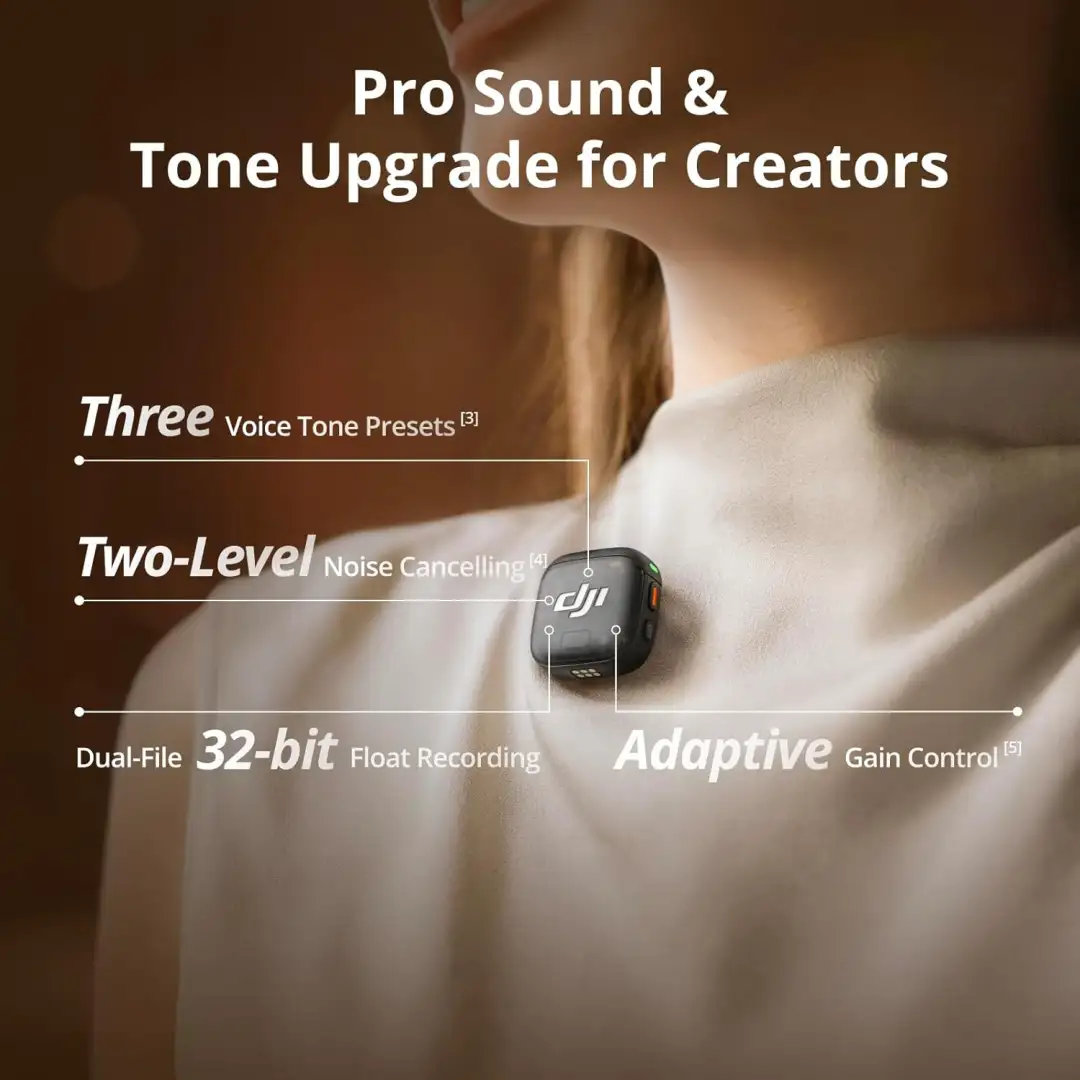 Wireless mic set for interviews and vlogging BD