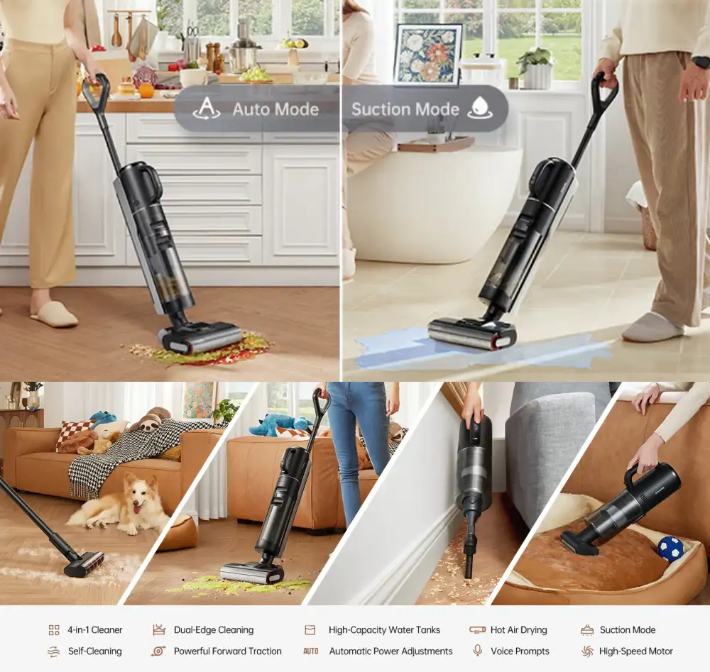 DREAME H12 Pro Cordless Wet & Dry Vacuum Cleaner