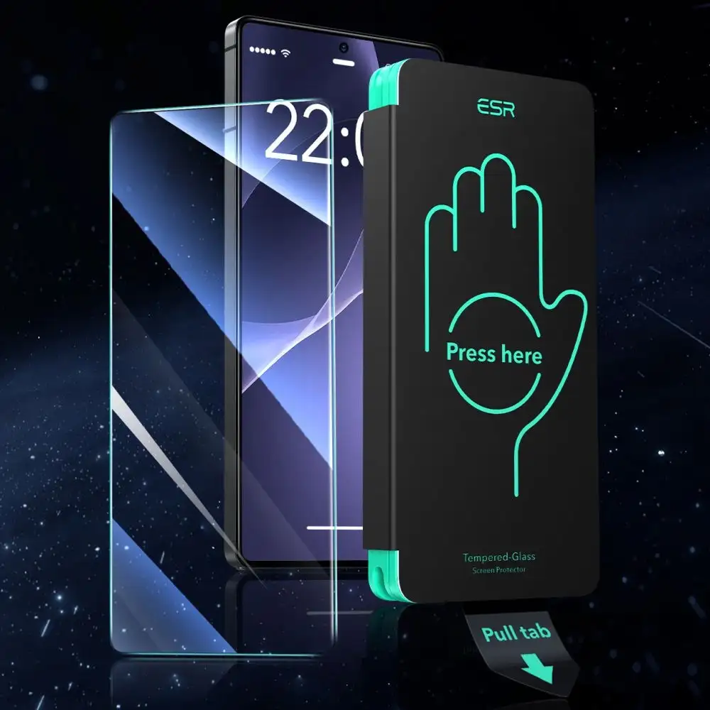 ESR Armorite Tempered Glass Screen Protector for Galaxy S25 Ultra - 2 Pack