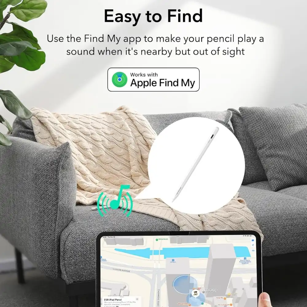 ESR Geo Digital Pencil Pro with Find My Feature for iPad