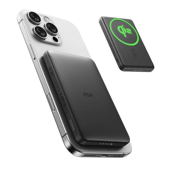 ESR Qi2 5000 mAh MagSlim Kickstand Power Bank