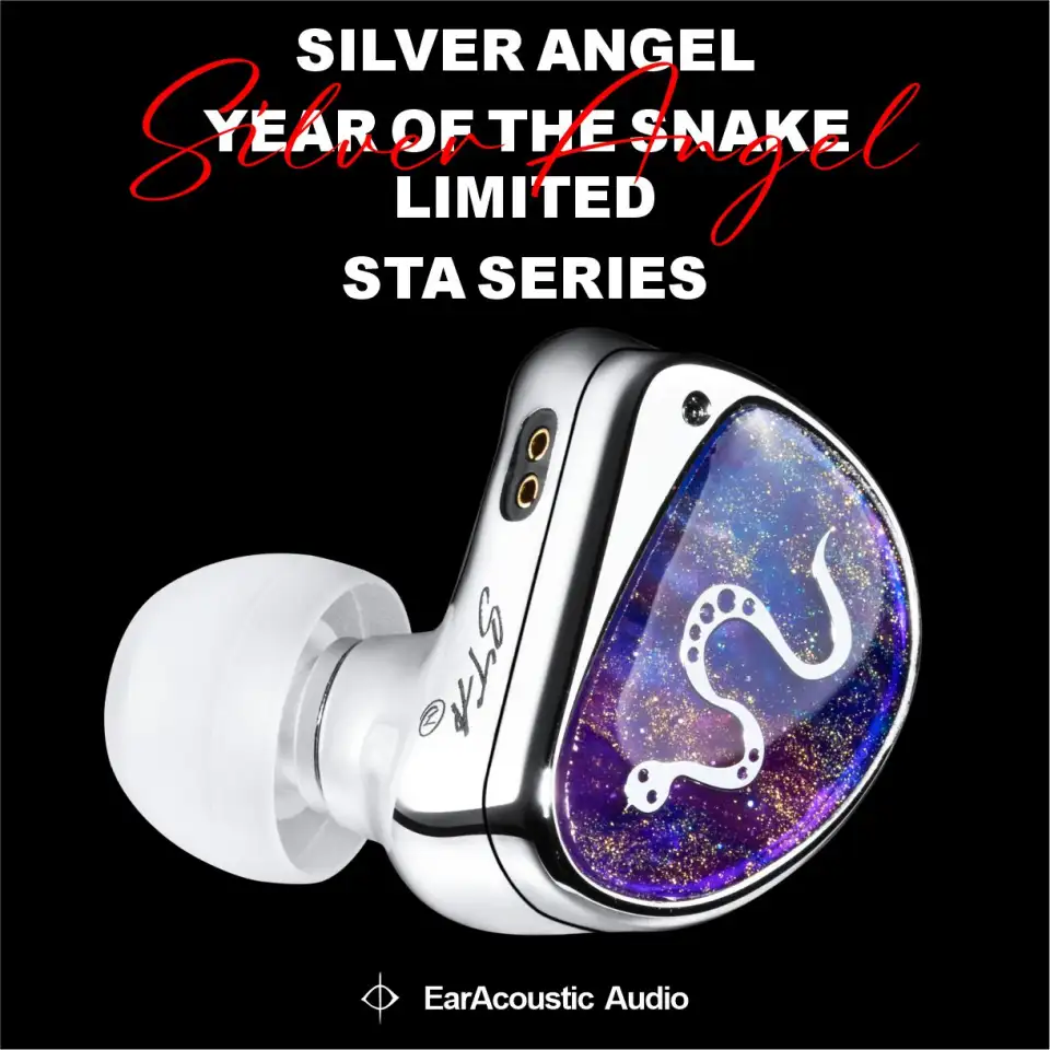EarAcoustic STA-Pro Hi-Fi IEM Earphones with 10mm dual magnetic driver and 0.78mm 2-pin detachable cable