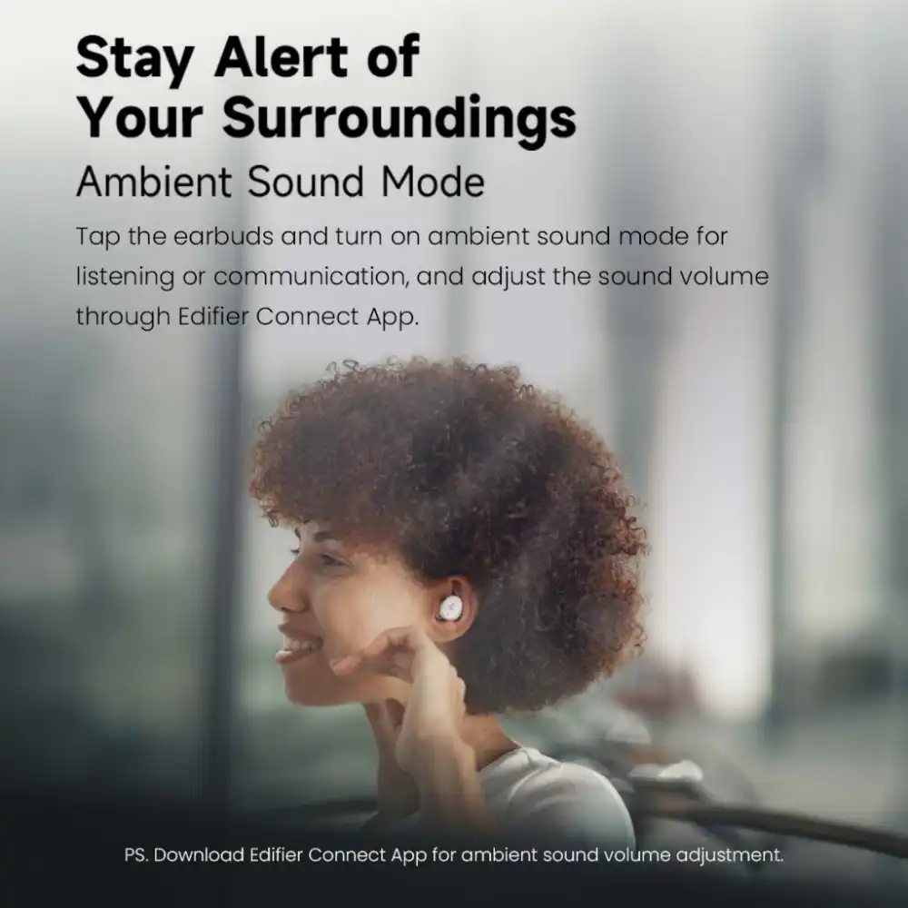 Edifier TWS1 Pro 2 True Wireless Noise Cancellation Earbuds