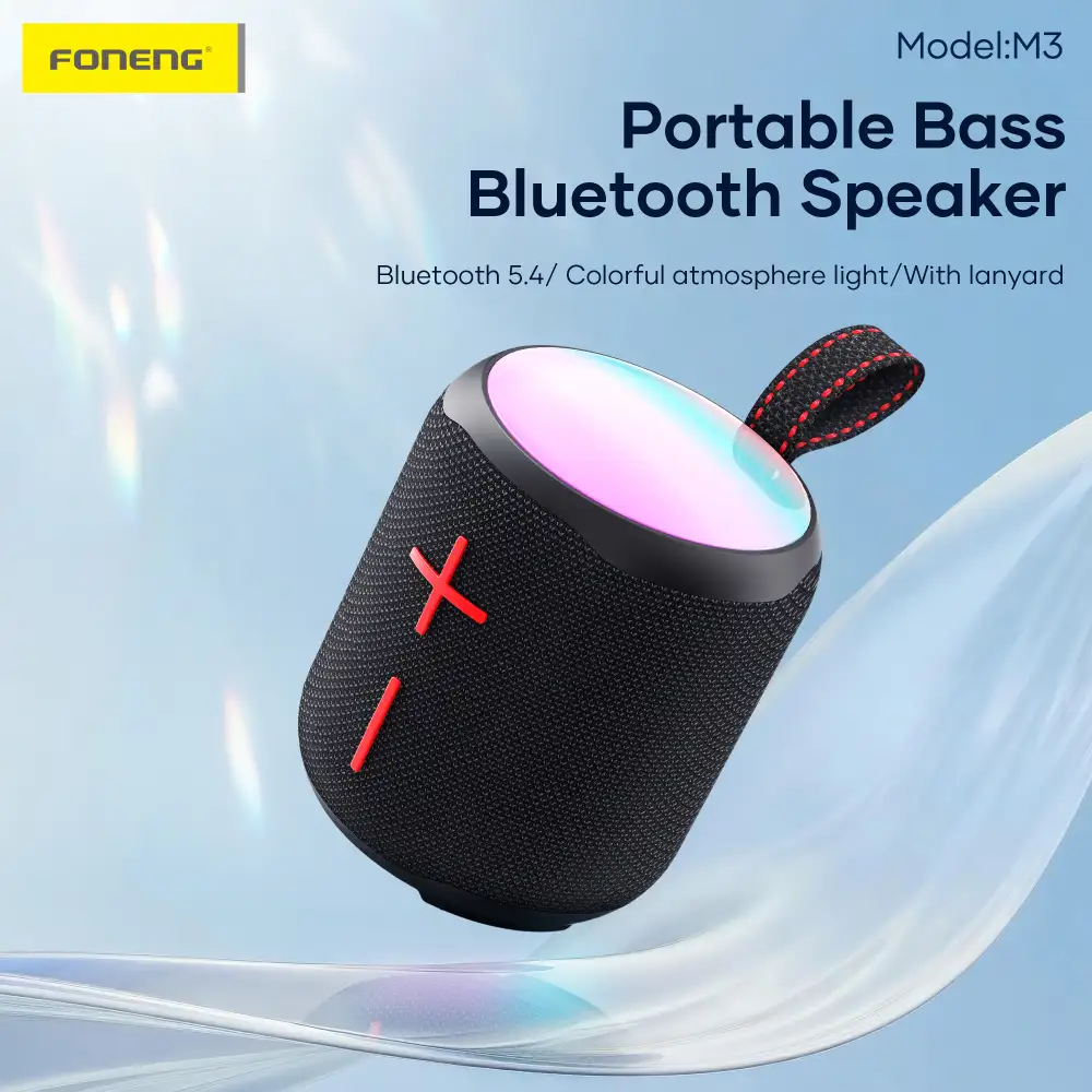 Foneng M3 10W speaker with deep, powerful bass