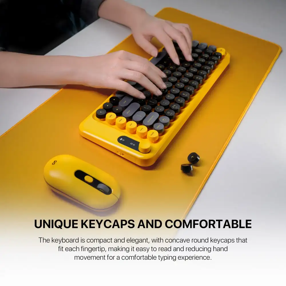 Fantech GO Mochi 85 WK898 Wireless Keyboard Mouse Combo