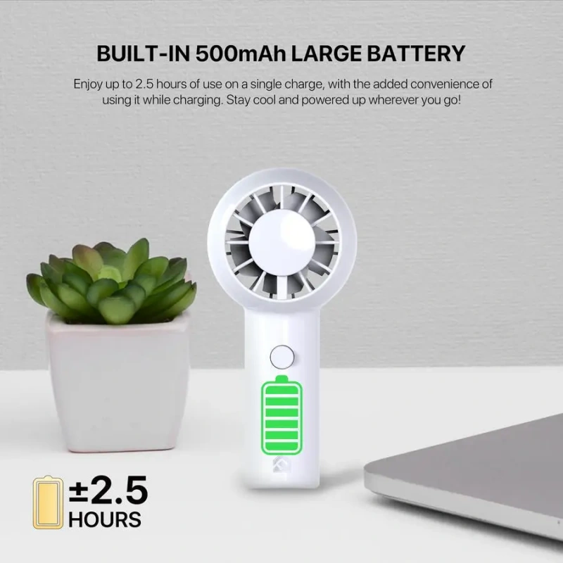Fantech PAC1 Portable Handheld Charger Fan