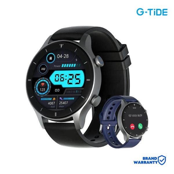 G-TiDE R1 Bluetooth Calling Smart Watch (Brand Warranty)
