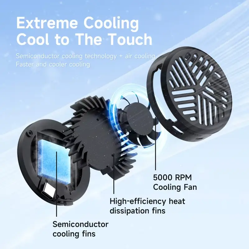 HAGIBIS MC100S Magnetic Phone Cooler
