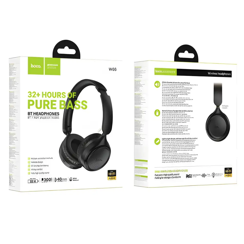 Hoco W66 wireless headphones with deep clear sound