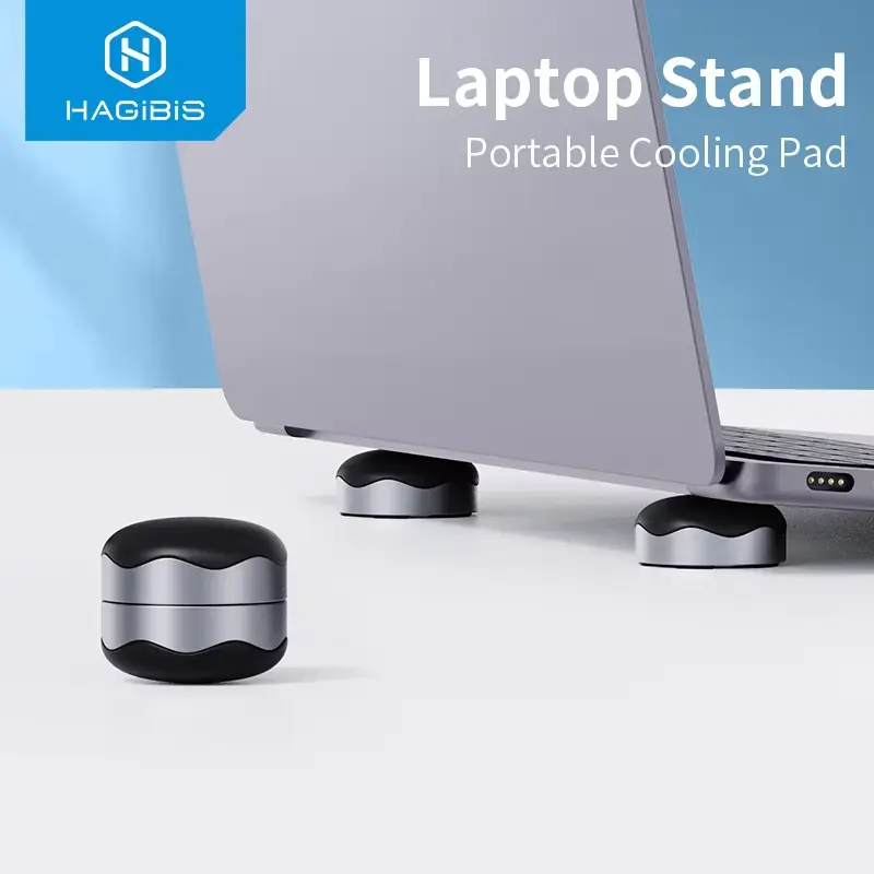 Hagibis laptop cooling pad with heat dissipation design