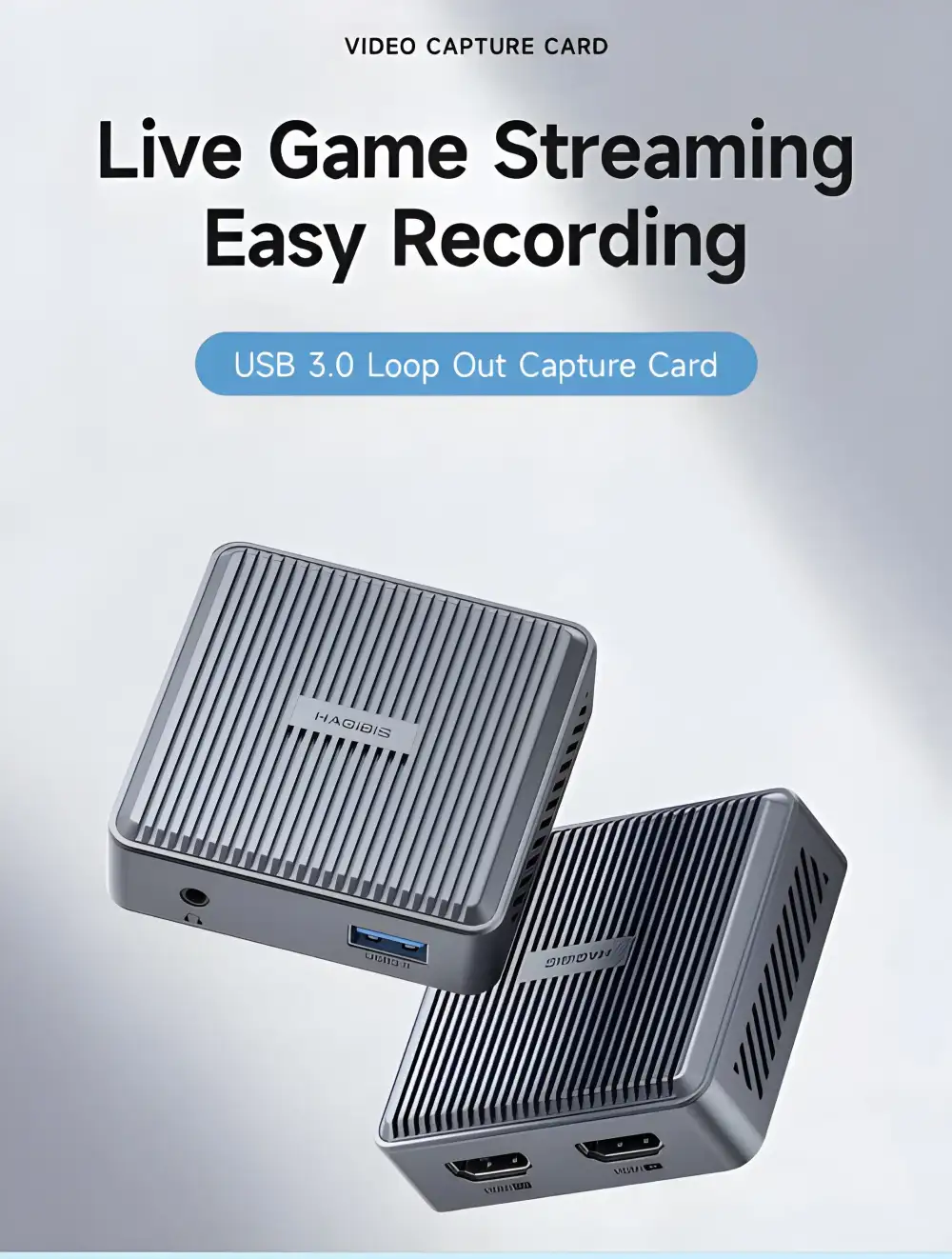 Hagibis video capture card for smooth HD recording