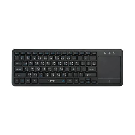 Havit KB234WB Dual Mode Wireless Black Keyboard with Bangla