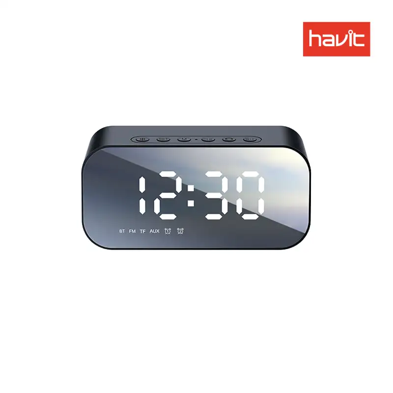 Havit M3 Bluetooth Speaker With Digital Alarm Clock