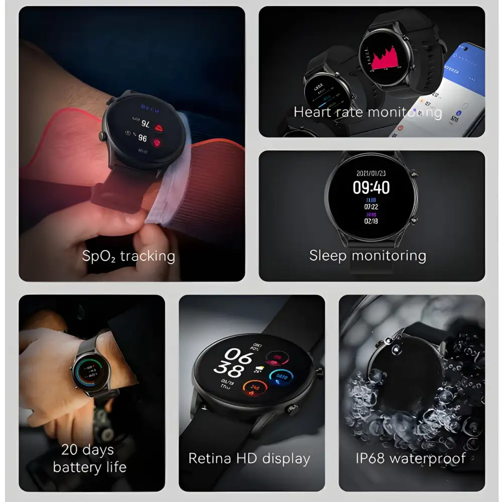 Premium LS10 fitness watch built for daily Bangladesh use
