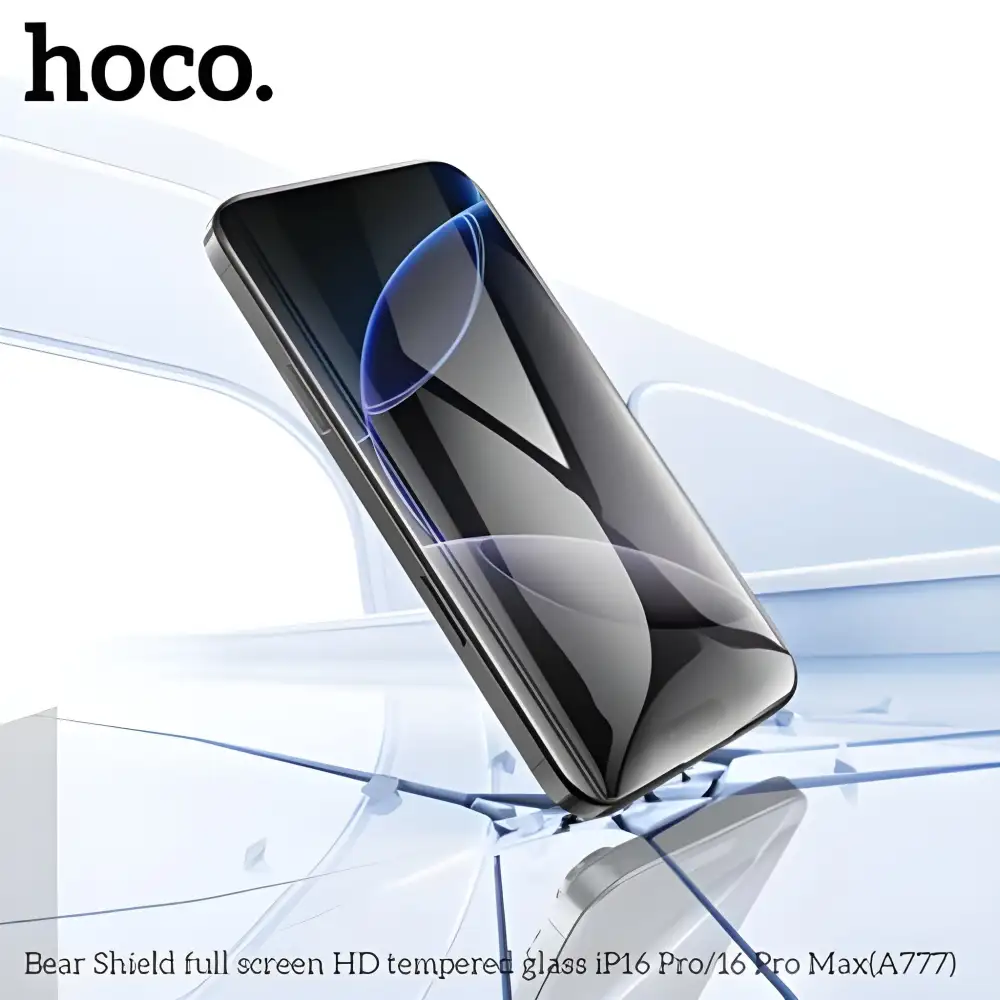 Hoco A777 full HD Screen Tempered Glass Bear for iP14 Pro Max