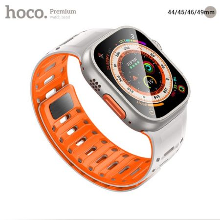 Hoco AS106 Mountain silicone magnetic strap for iWatch (44/45/46/49mm)