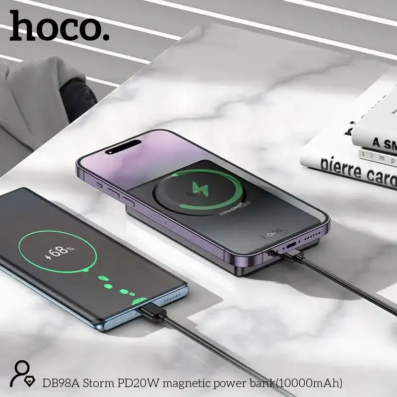 Hoco DB98A Storm magnetic power bank 20W PD