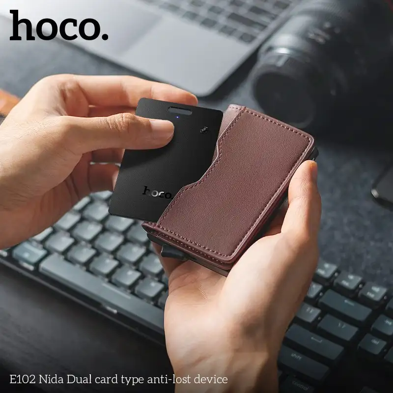 Hoco E102 dual card anti-lost tracker for daily use