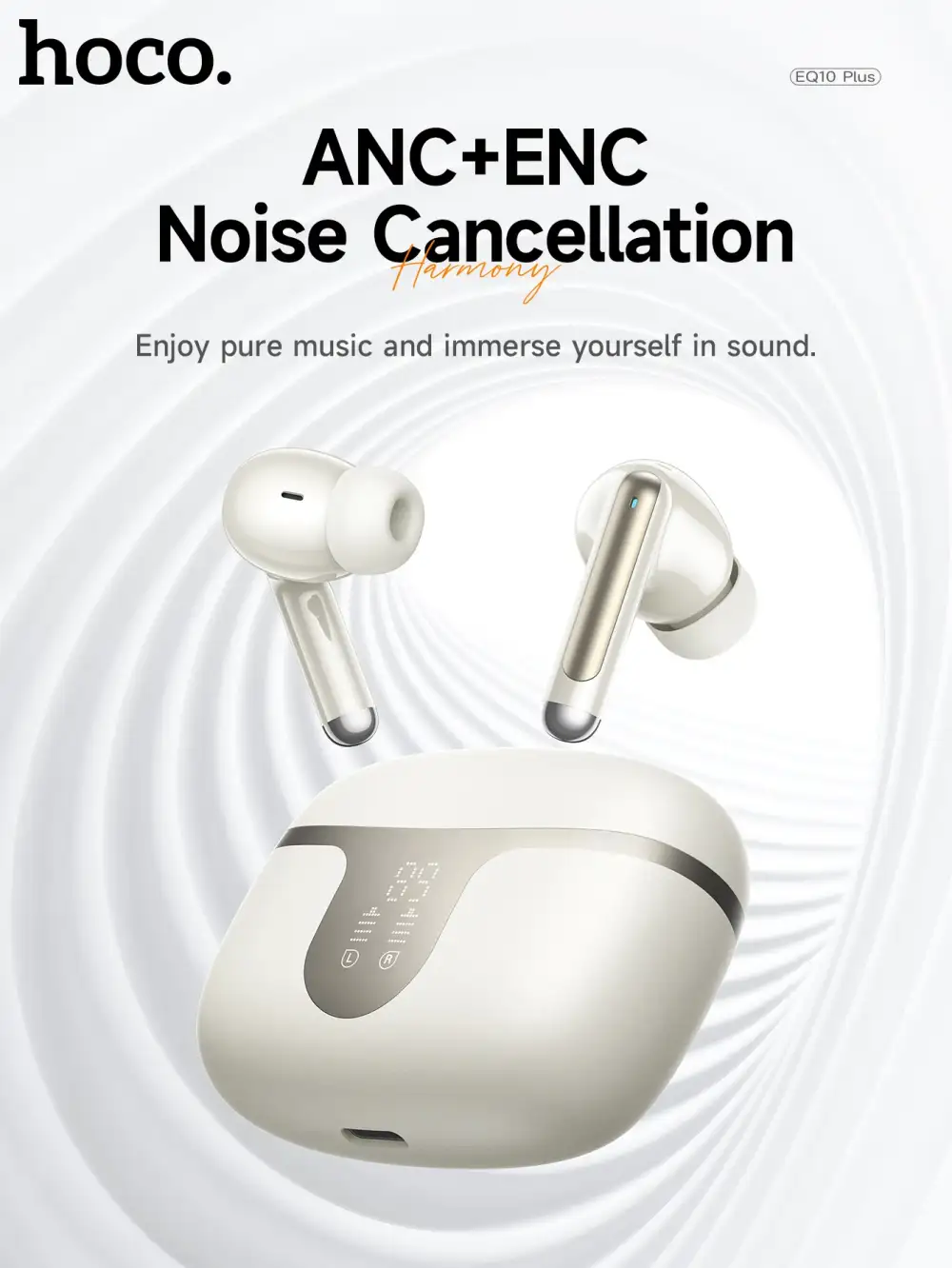 Hoco EQ10 Plus ANC Earbuds