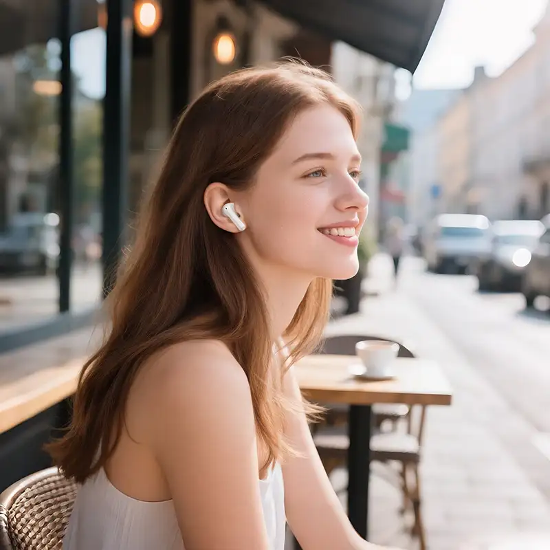 Hoco EQ34 Plus Rima wireless earbuds with Hybrid ANC and ENC