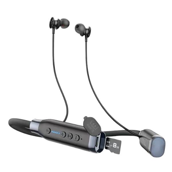 Hoco ES62 Bluetooth Neckband Memory Card Supported