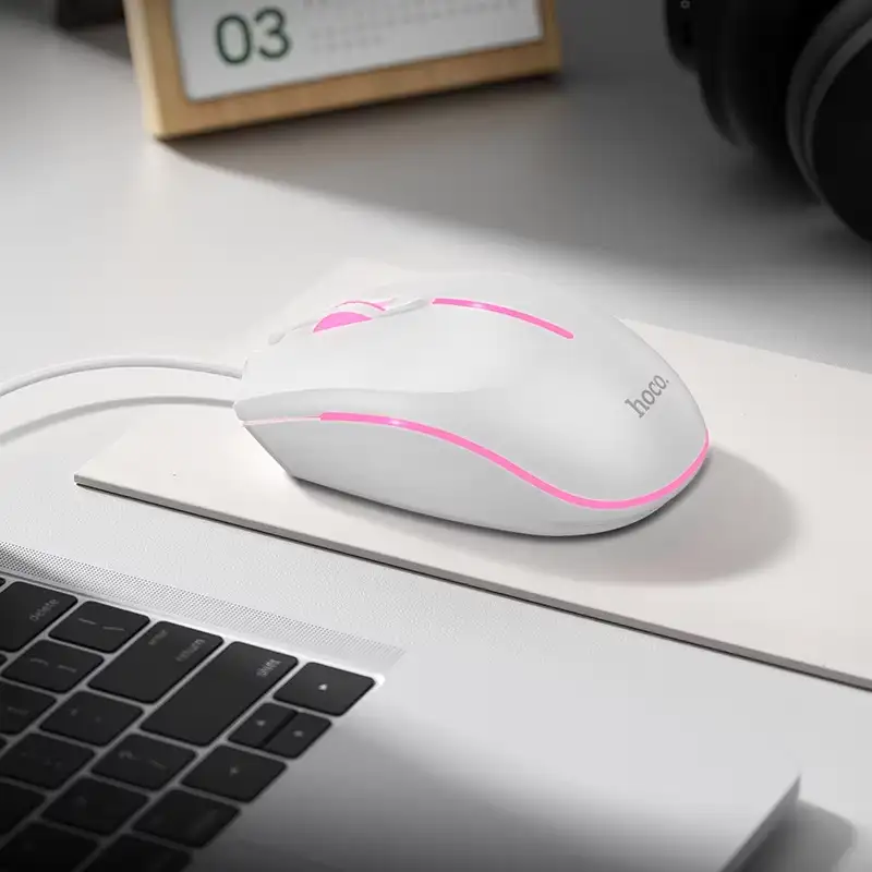 Hoco GM37 Gaming luminous wired mouse