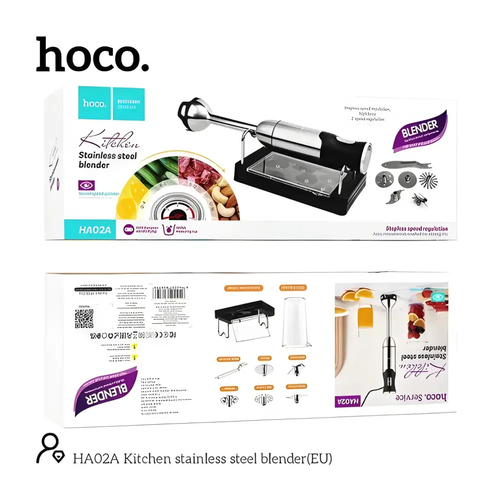 Hoco HA02A Kitchen Stainless Steel Blender
