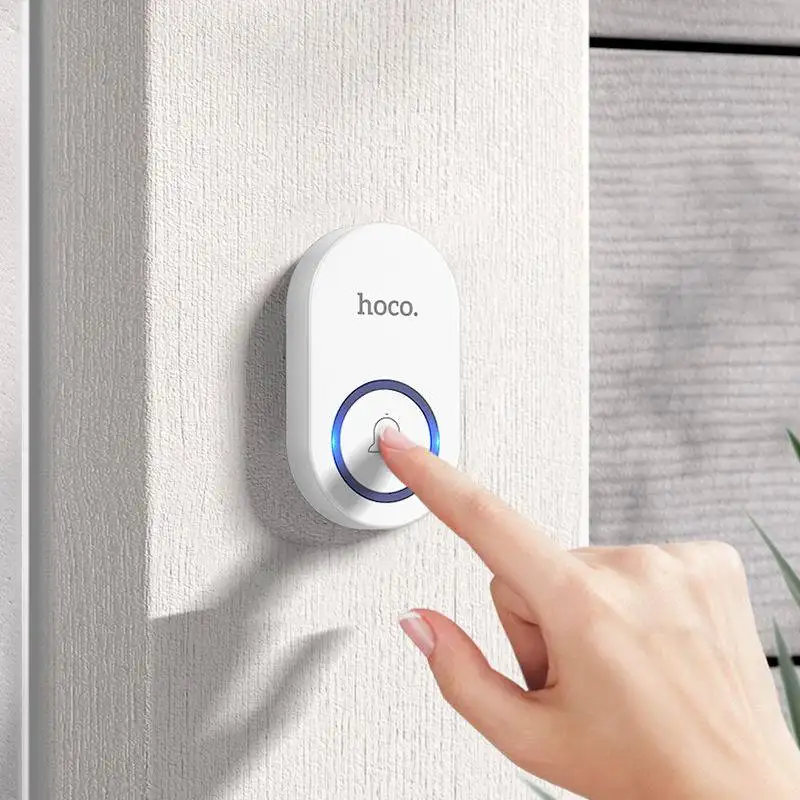 Hoco HI25 Wireless Doorbell EU Plug with transmitter and receiver