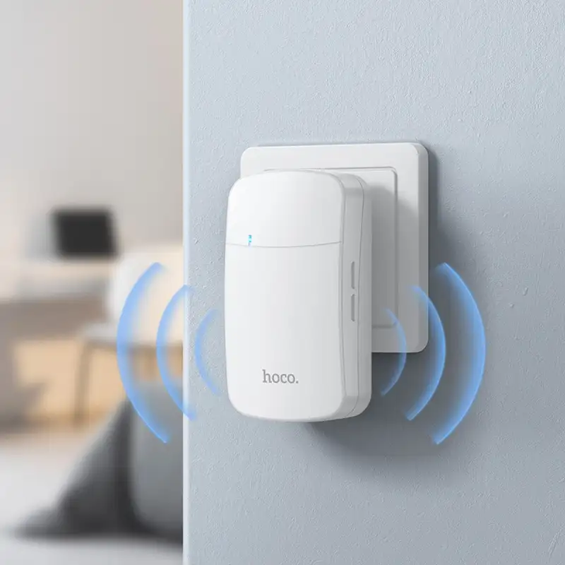 Hoco HI26 battery-free wireless doorbell with 38 chimes