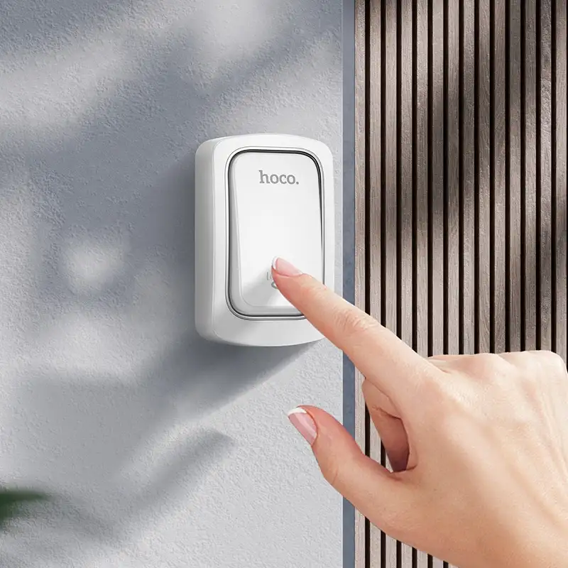 Hoco HI26 Self-Powered Wireless Doorbell EU Plug with transmitter and receiver