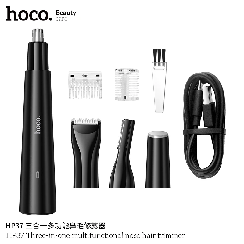 Hoco HP37 3-in-1 Multi-Functional Nose Hair Trimmer