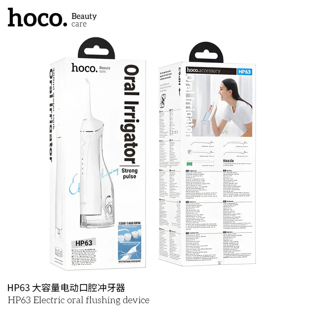 Compact water flosser offering strong, steady pressure