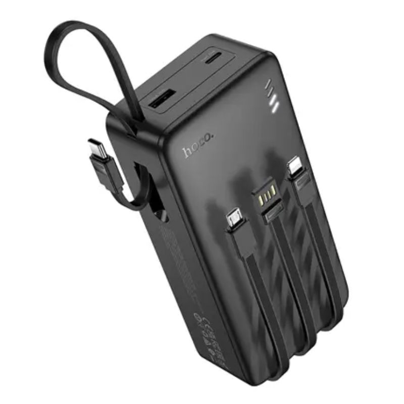 Hoco J146B Night Tide 30000mAh Power Bank with 4 Cables